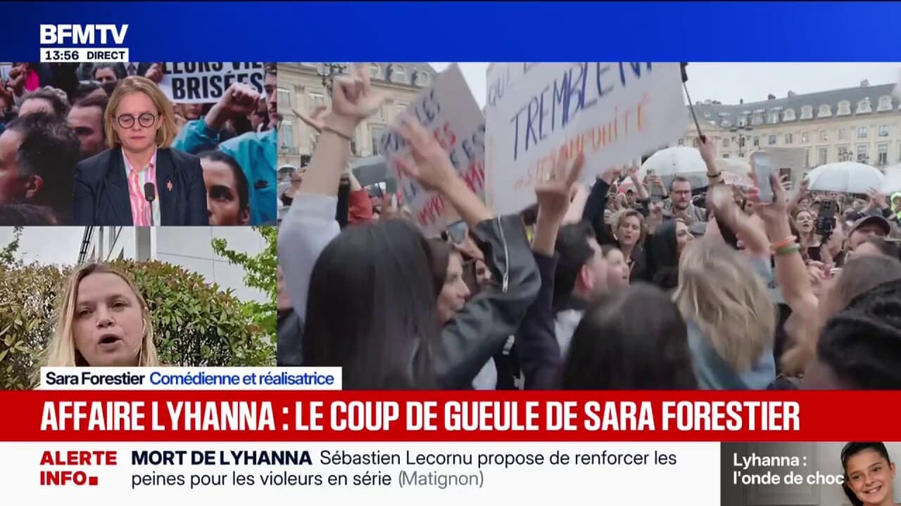 Affaire Lyhanna: "Il faut que les pédocriminels aient peur", assure Sara  Forestier, comédienne et réalisatrice