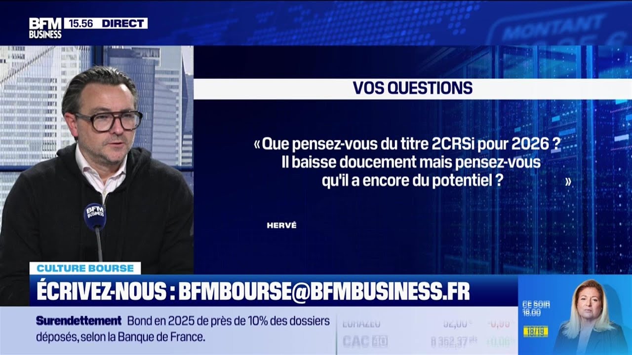 Culture Bourse : Que pensez-vous du titre 2CRSI pour 2026 ? Faut-il  conserver ? Acheter ? Vendre ? - YouTube