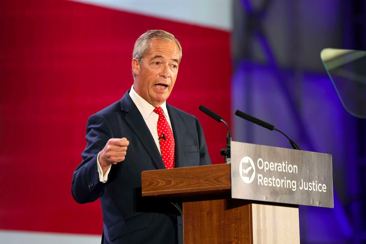 Royaume-Uni : Nigel Farage veut expulser en masse les personnes sans  papiers | Mediapart