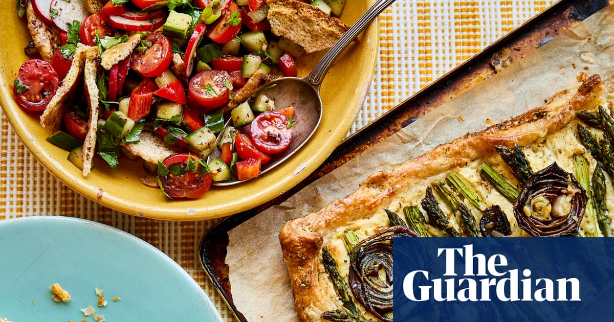Asparagus tart and fattoush: Sami Tamimi's Palestinian recipes for spring |  Food | The Guardian
