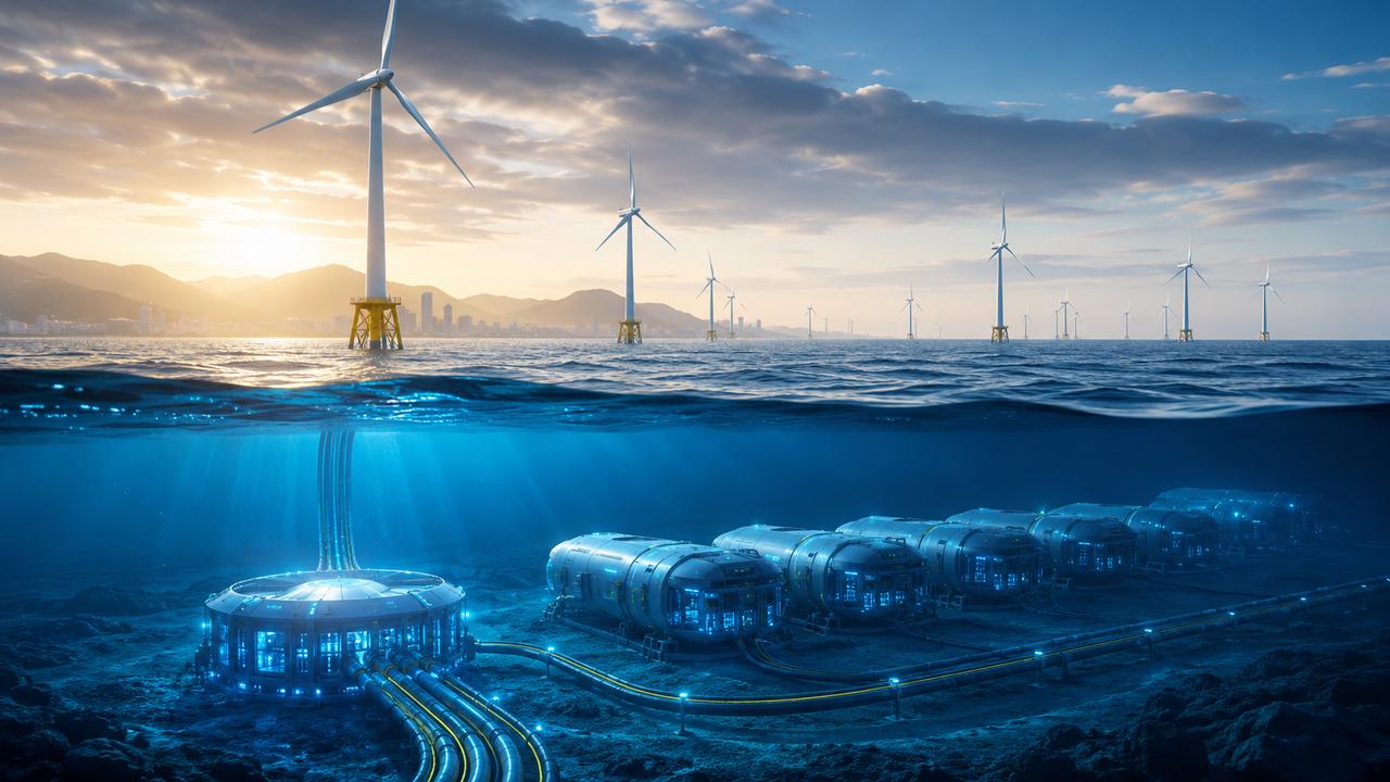 Face à la soif d'énergie de l'IA, la Chine mise sur des serveurs immergés  en mer