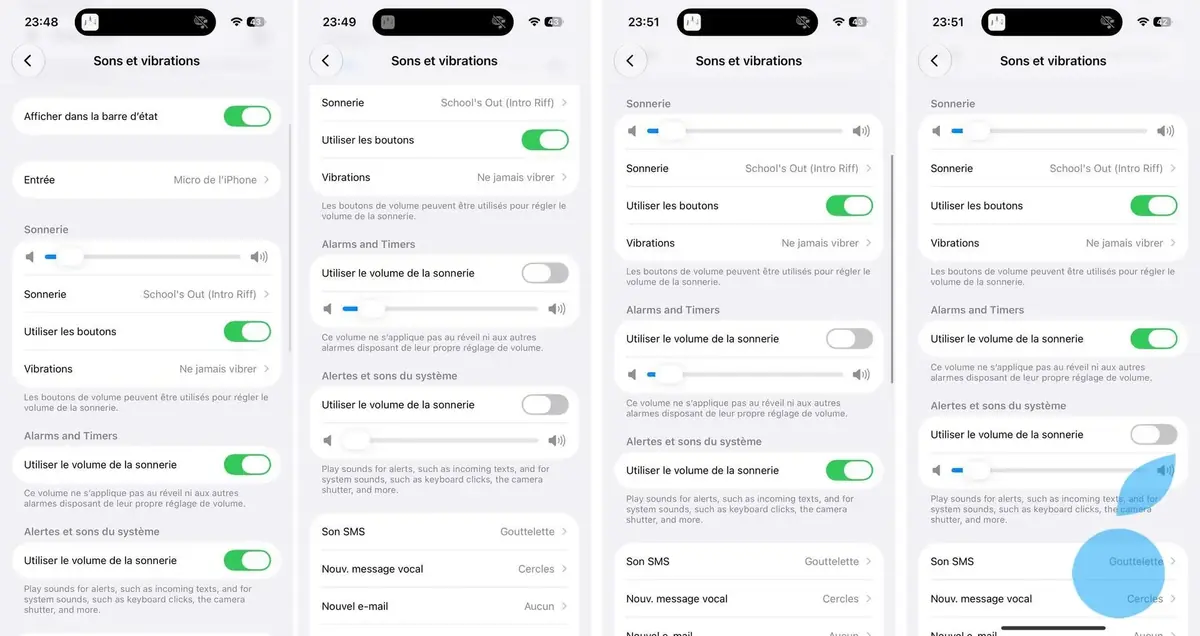 Avec iOS 27, les volumes des alarmes et notifications deviennent ENFIN  indépendants de la sonnerie