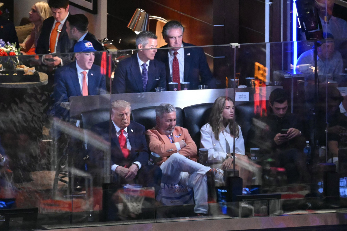 Donald Trump hué à New York lors du match Knicks-Spurs en finale NBA