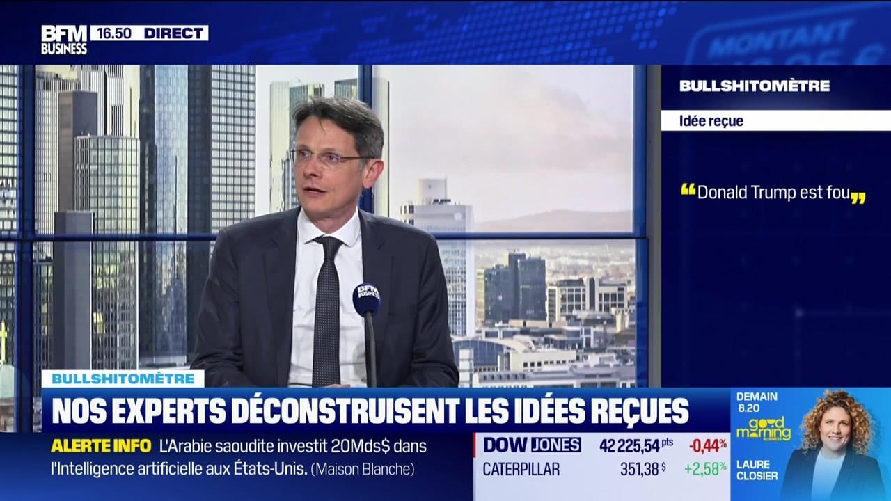 Bullshitomètre : "Donald Trump est fou." - FAUX répond François Monnier -  13/05
