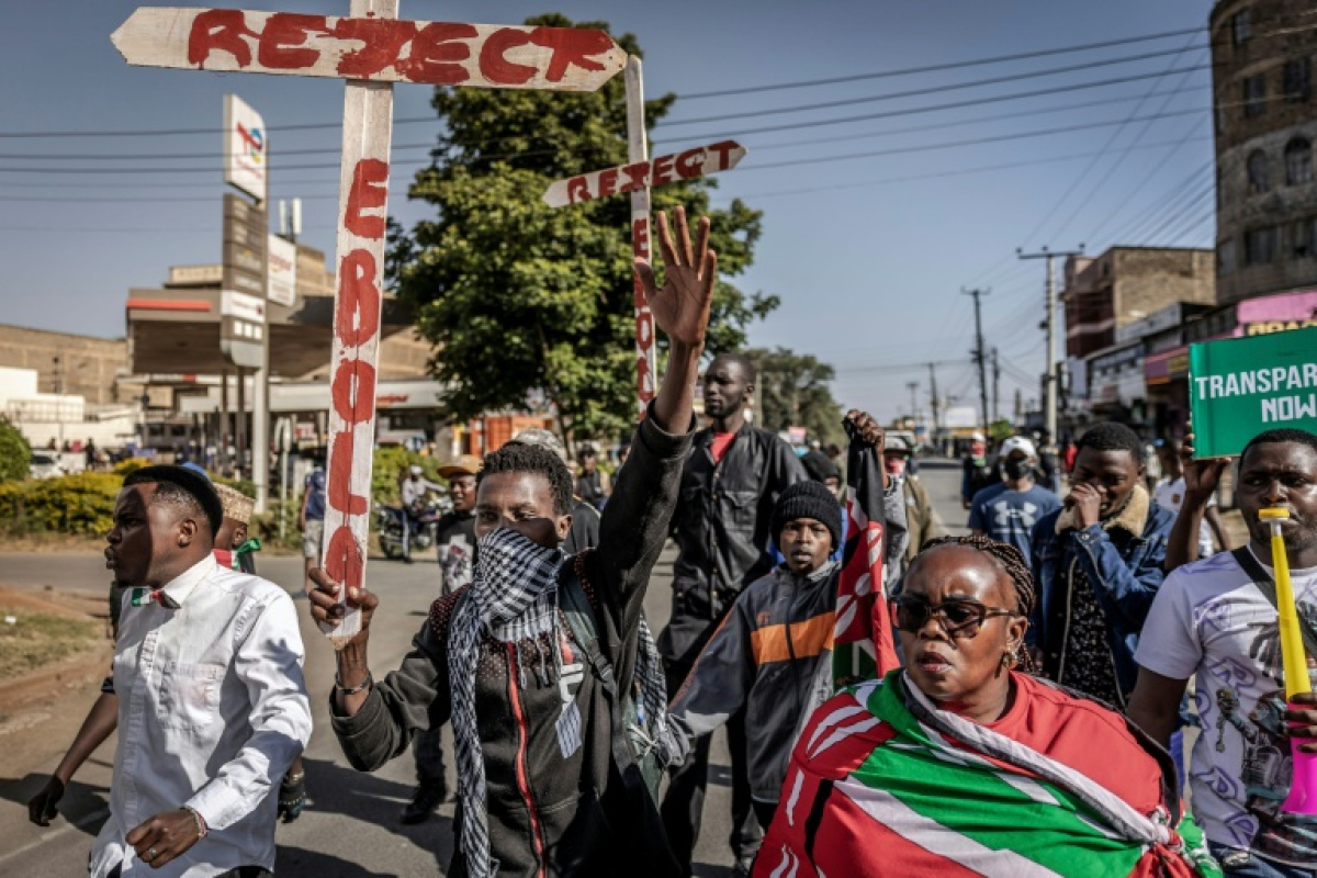 Ebola: arrestations et lacrymogènes contre des manifestants opposés à un  centre de quarantaine américain au Kenya - 09/06/2026 à 13:16 - Boursorama