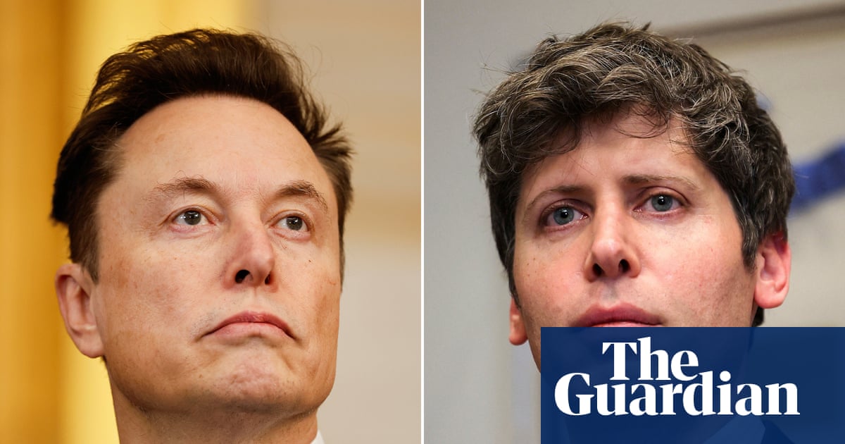 Musk and Altman's AI rivalry reaches boiling point as IPO race heats up |  Elon Musk | The Guardian