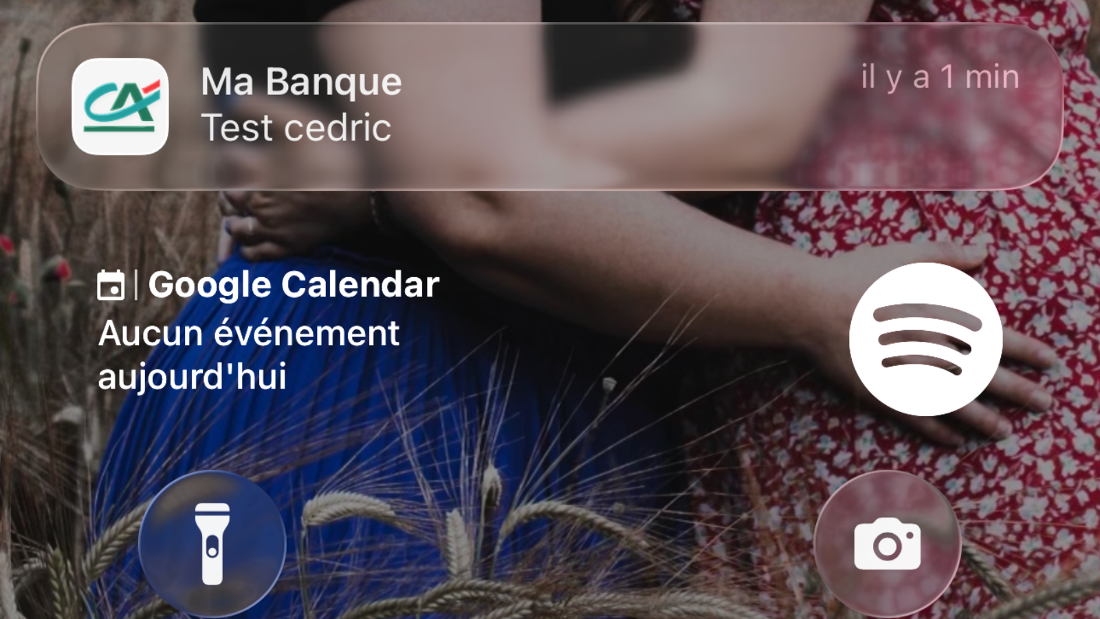 Test cédric » : la notification surprise du Crédit Agricole qui a fait  paniquer les clients, l'appli tombe en panne