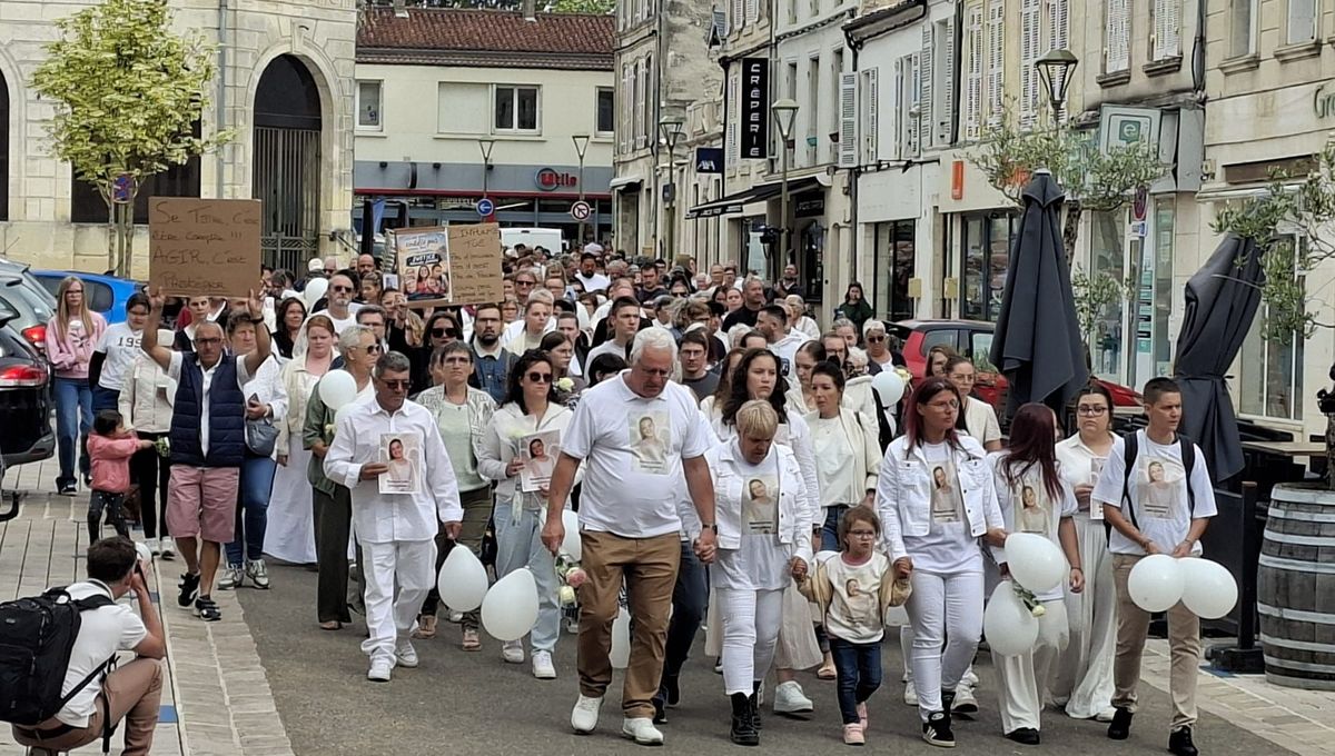 Affaire Lyhanna : "Elle nous manque terriblement", une marche blanche  organisée par la famille à Saint-Jean-d'Angély - ICI