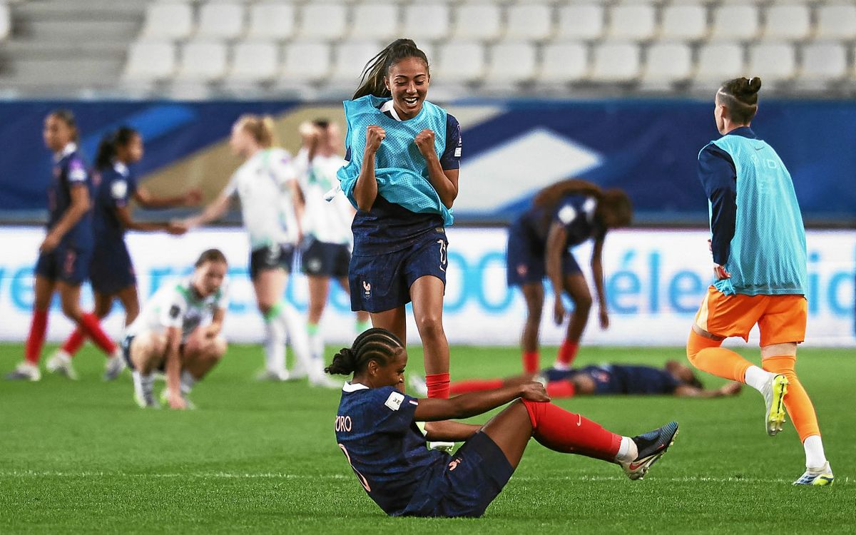 Après un succès difficile face à l'Irlande, l'équipe de France féminine  arrache son billet pour la Coupe du monde 2027 au Brésil | Le Télégramme