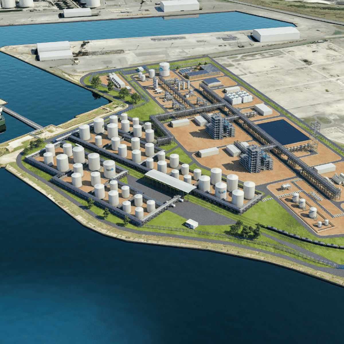 Une usine de production de carburant vert pour les avions annoncée au port  de Dunkerque