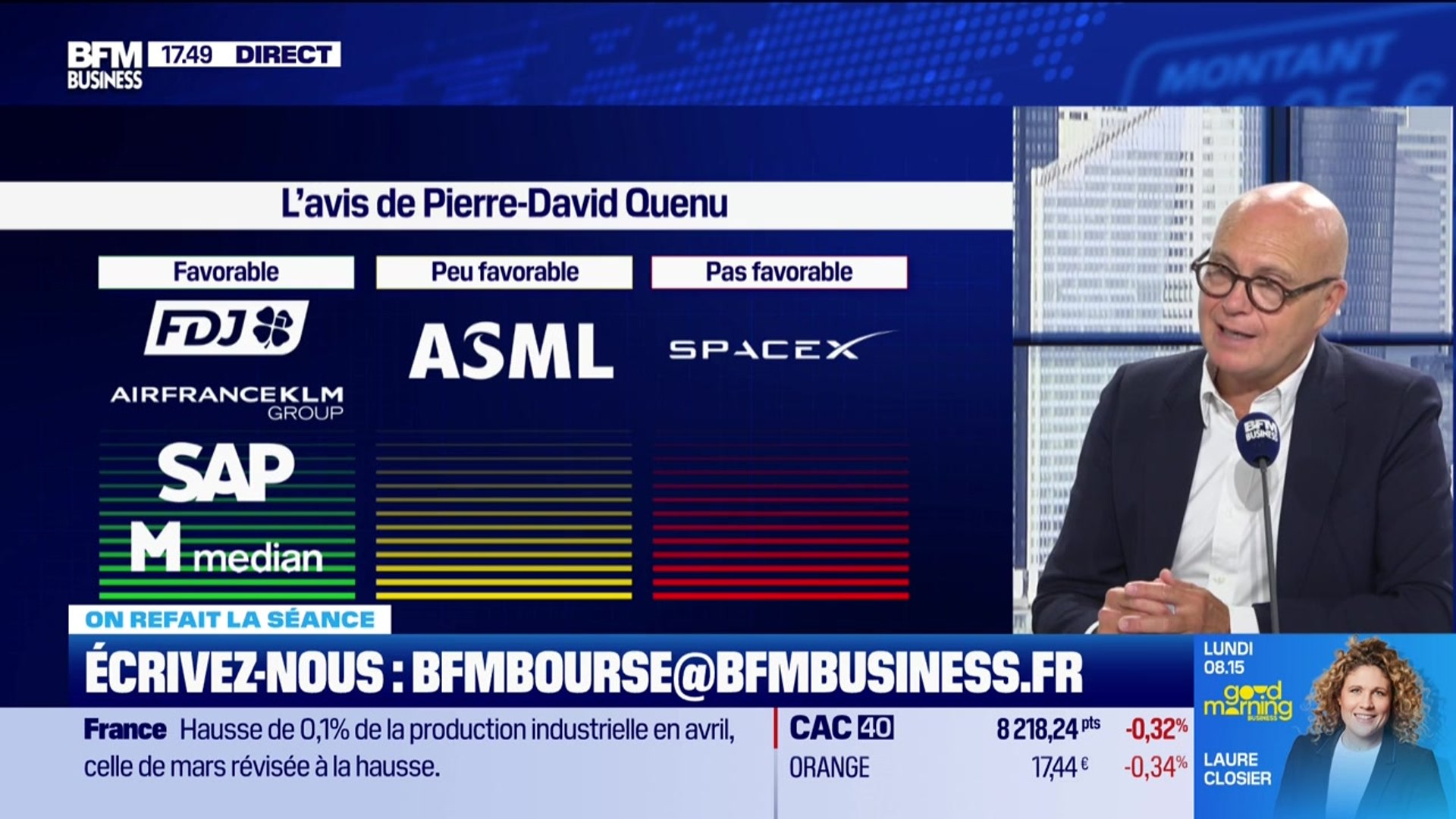 On refait la séance : "ASML devient la plus grande capitalisation boursière  de l'Histoire du continent européen" - 05/06 - Vidéo Dailymotion