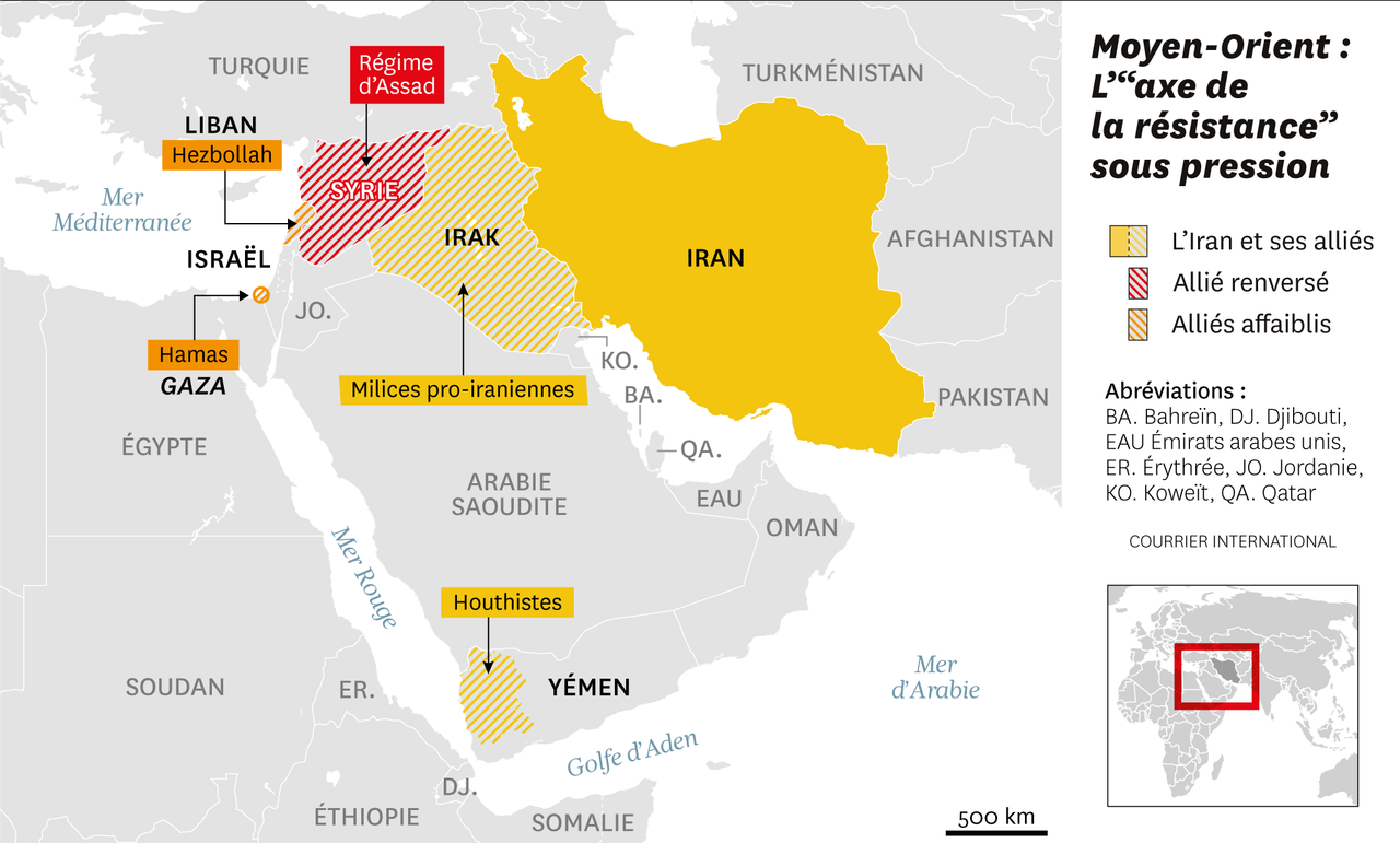 Les proxys de l'Iran sont affaiblis, mais restent “une option en cas  d'escalade”