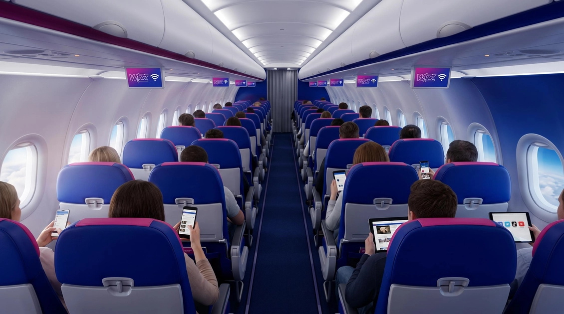 Wizz Air misera sur Starlink dès 2027 — mais le Wi-Fi gratuit a un prix  caché