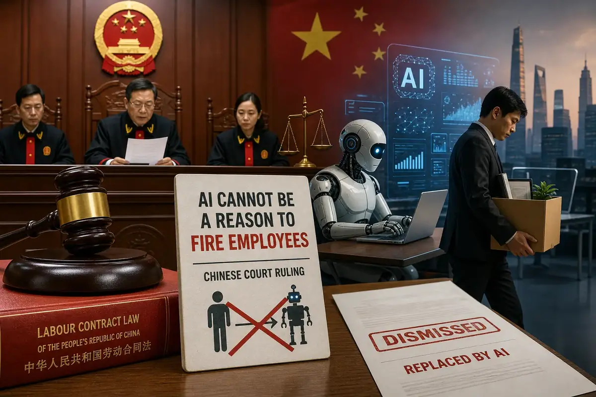La Chine interdit les licenciements pour remplacer des salariés par l'IA