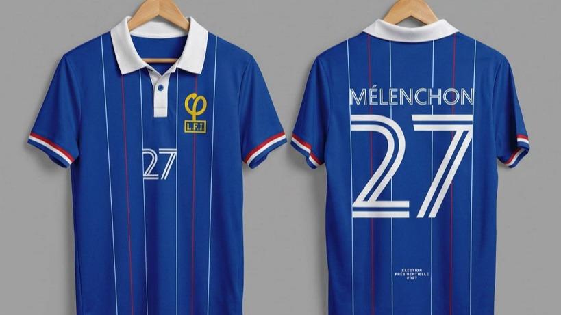 Coupe du monde 2026 : LFI commercialise un maillot spécial Mondial... pour  financer la campagne présidentielle de Mélenchon