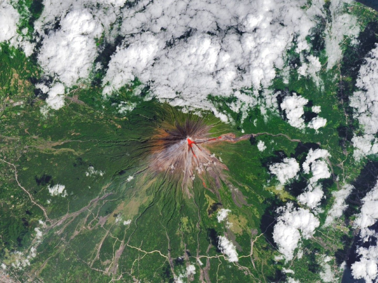 Satellite spies an erupting volcano photo of the day for March 13, 2026 |  Space