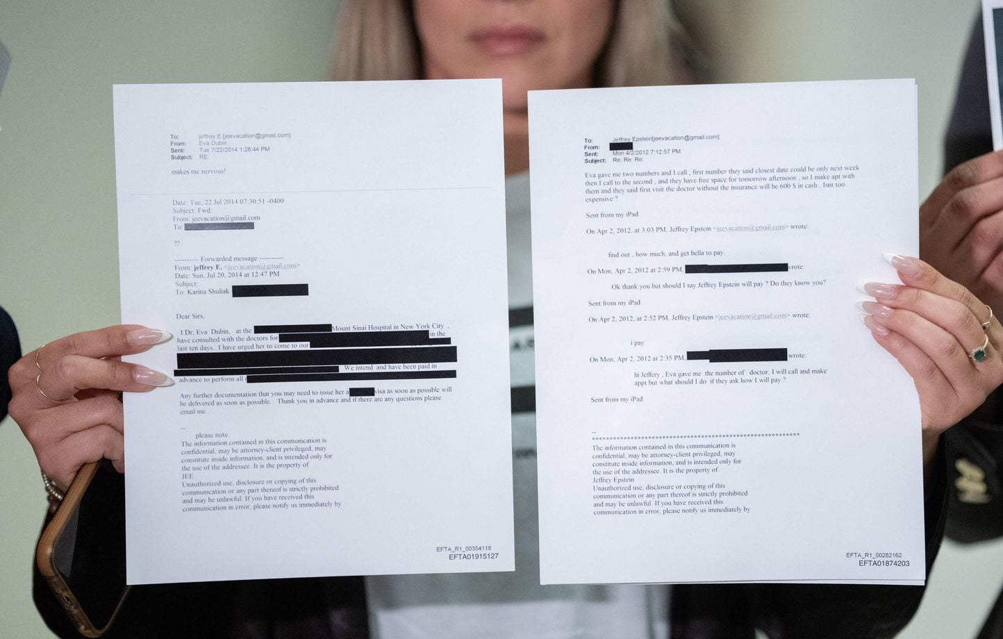 Allemagne : Une jeune mannequin disparue en 2015 mentionnée dans les  dossiers Epstein