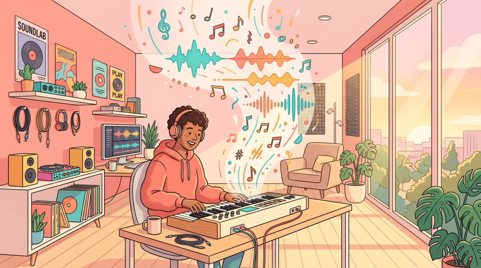 Flow Music - L'IA musicale de Google débarque avec Lyria 3 - Korben