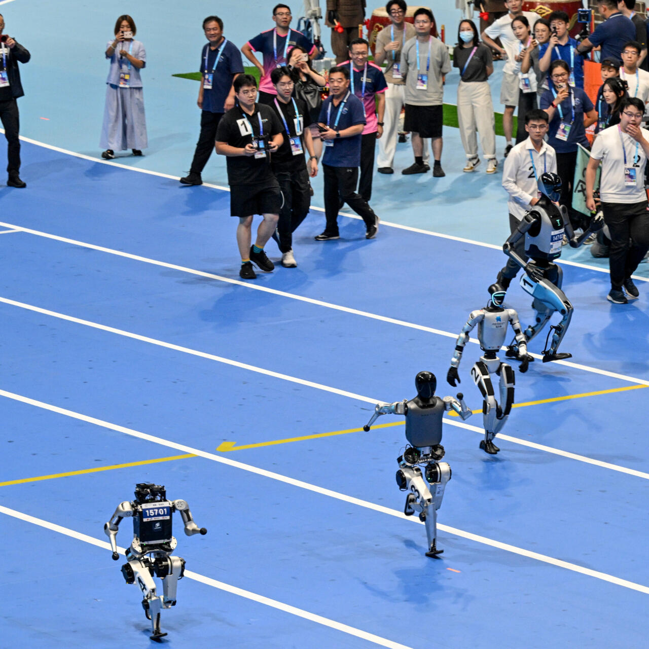 En Chine, les robots humanoïdes ont leur propre Jeux mondiaux - France 24