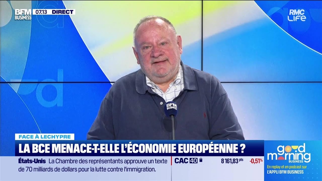 Emmanuel Lechypre face à Jean-Marc Daniel : La BCE menace-t-elle l'économie  européenne ? - YouTube