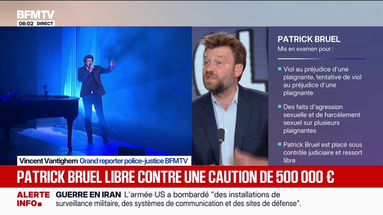 Caution, soins psychologiques, interdiction d'entrer en contact avec les  victimes... Les obligations du contrôle judiciaire de Patrick Bruel