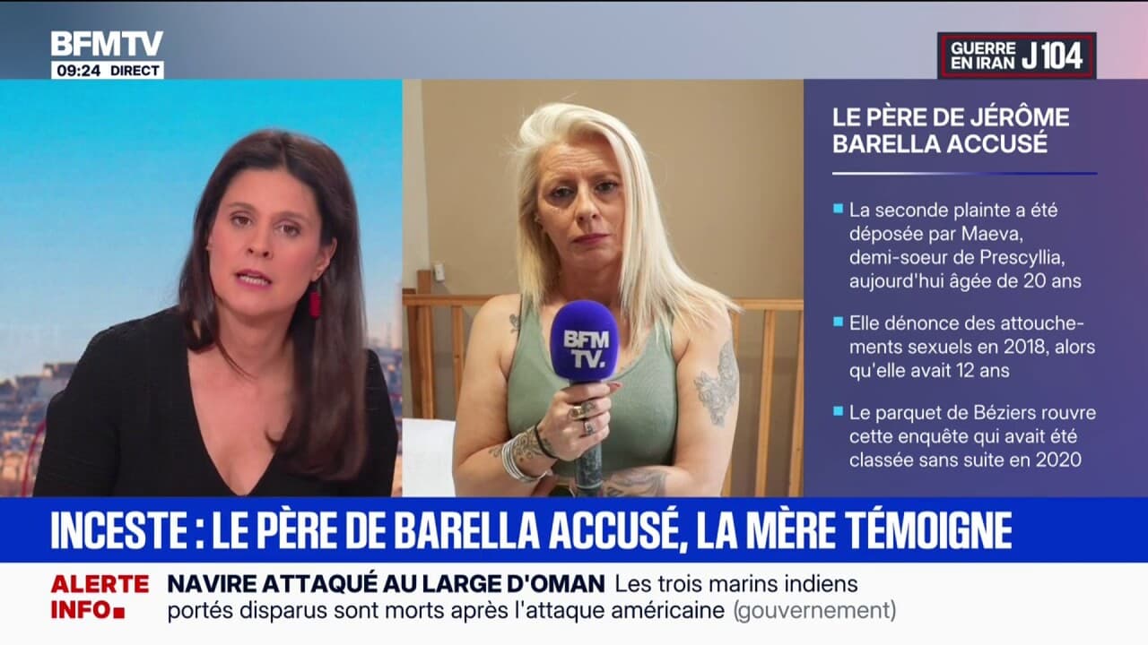Le tribunal n'a pas fait son travail": la mère d'une victime présumée du  père de Jérôme Barella témoigne sur BFMTV