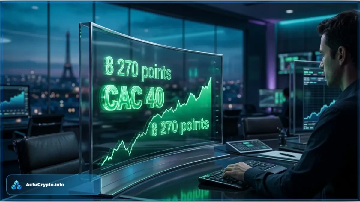 CAC 40 : Rebond spectaculaire au-dessus des 8 270 points | ActuCrypto .info