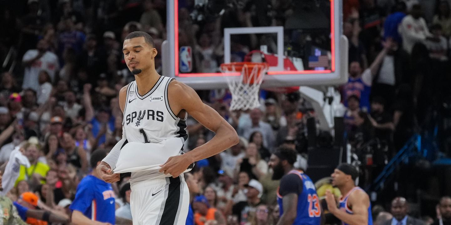 Victor Wembanyama manque le panier de la victoire, les Spurs menés deux  manches à zéro dans les finales de la NBA