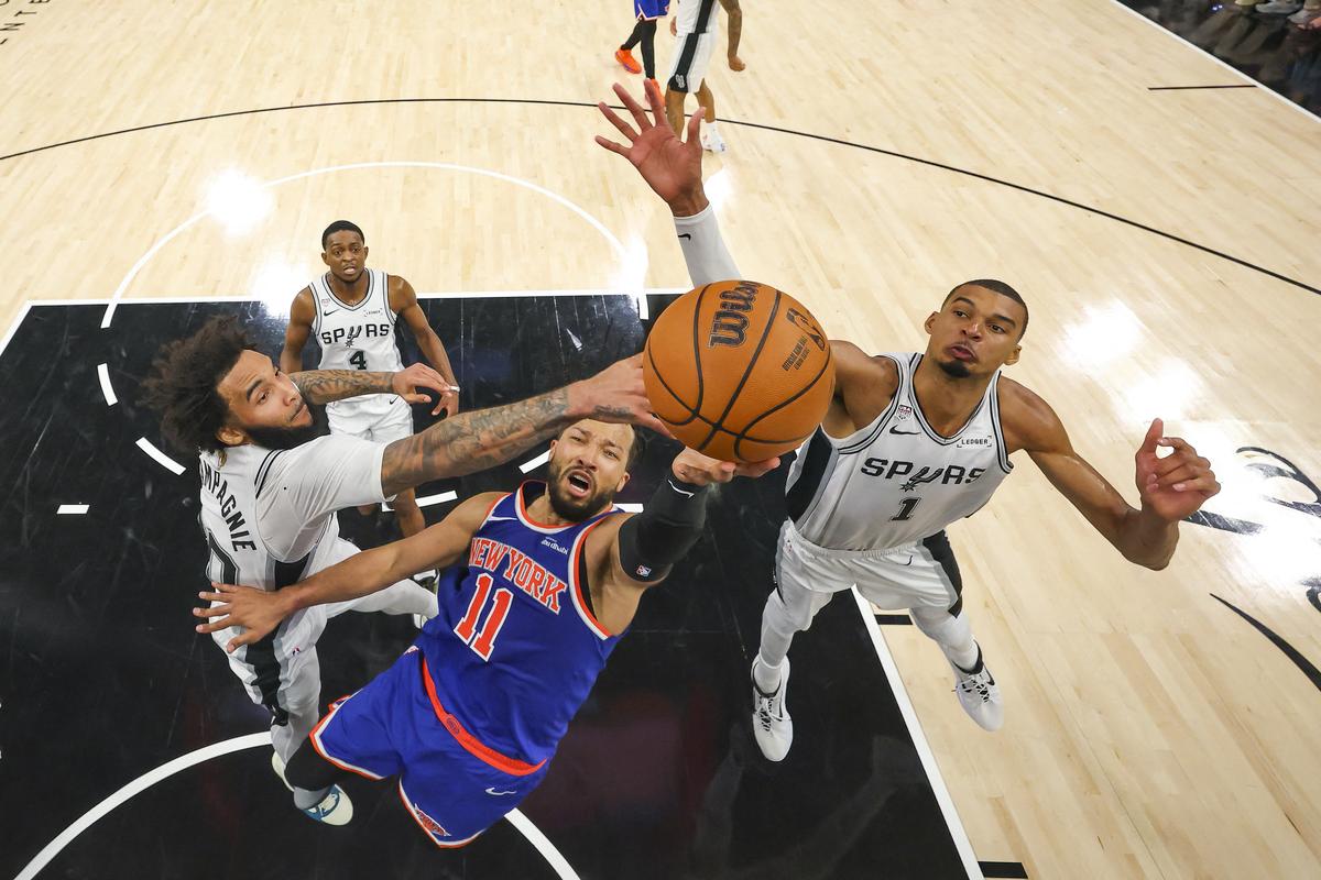 Finales NBA : le final à suspense du Game 2 et le panier de la gagne manqué  par Wembanyama en vidéo