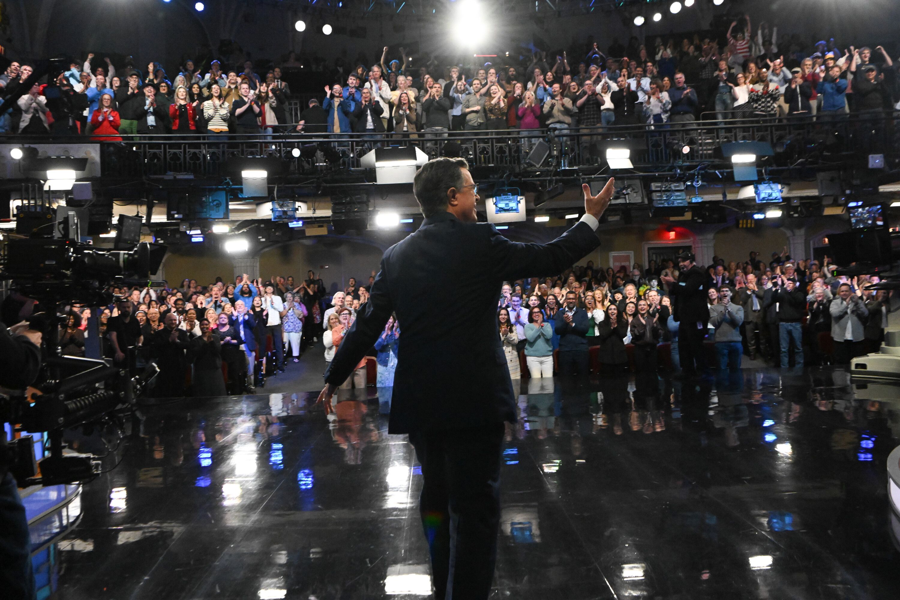 Stephen Colbert's 'Late Show' finale sets a weeknight ratings record | CNN  Business
