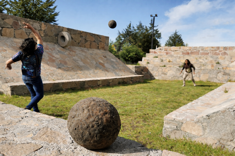 Sur les traces du jeu de balle mésoaméricain au Mexique