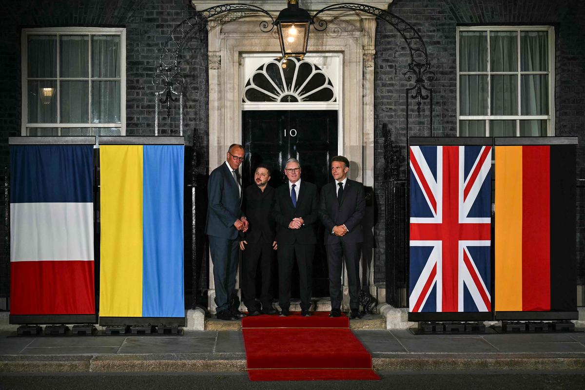 Guerre en Ukraine : Paris, Londres et Berlin soutiennent la proposition de  Volodymyr Zelensky pour un dialogue direct entre Kiev et Moscou
