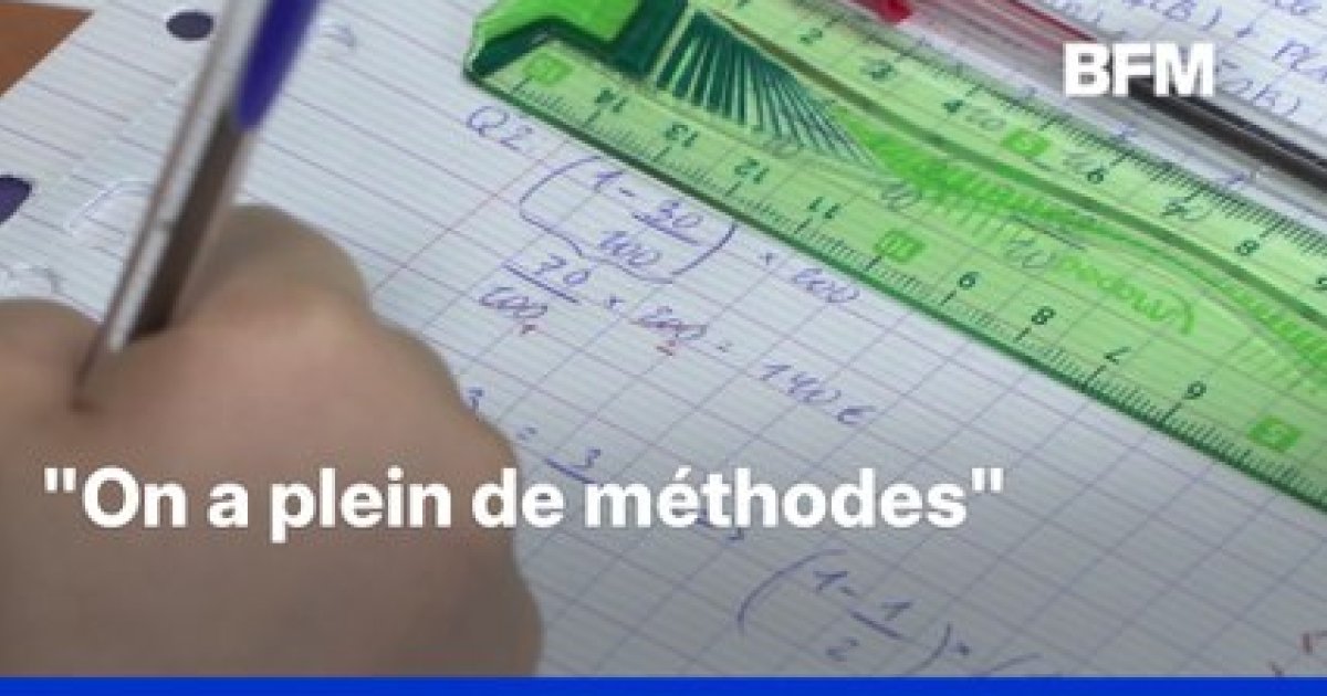 Bac 2026: l'épreuve anticipée de mathématique se fera sans calculatrice  pour les élèves de première : Actualités - Orange