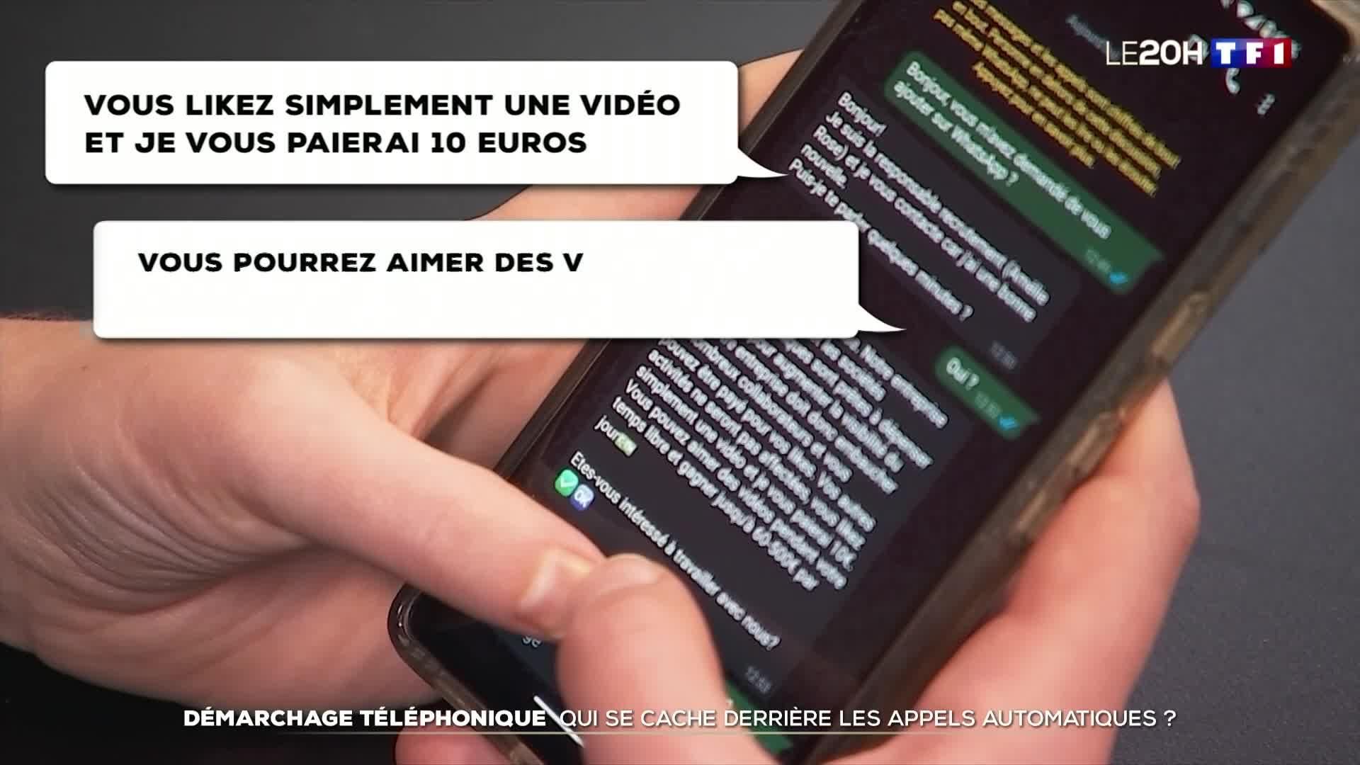 Je pense qu'il y a de l'intelligence artificielle" : les dessous du démarchage  téléphonique abusif | TF1 Info