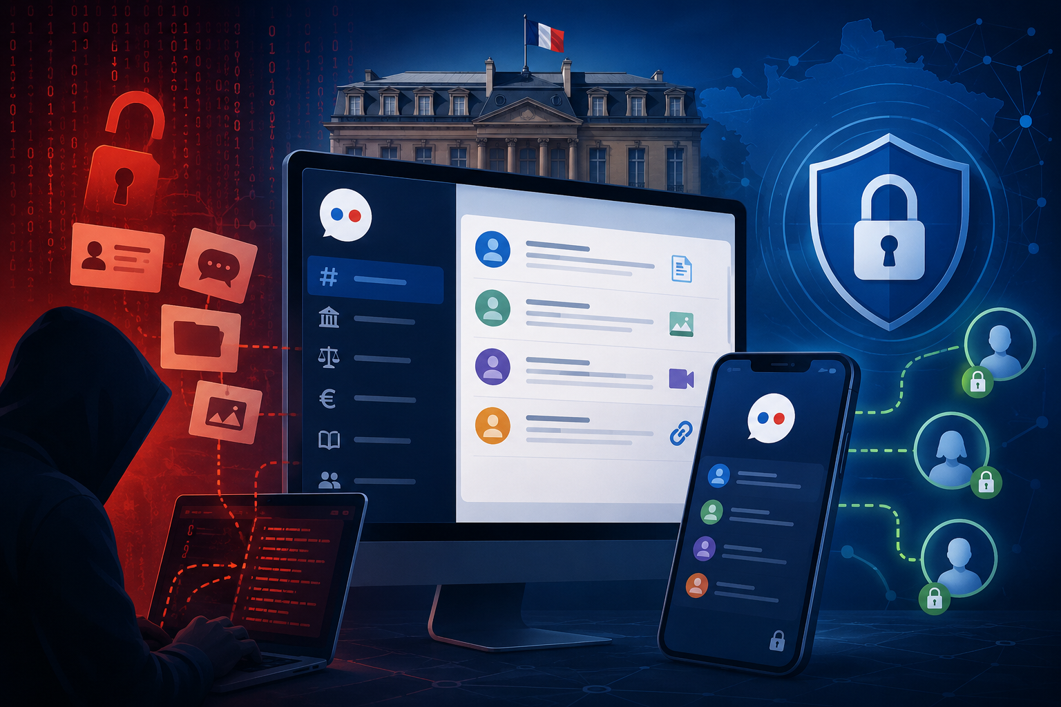 Tchap compromis : la Dinum confirme l'intrusion, le parquet de Paris ouvre  une enquête