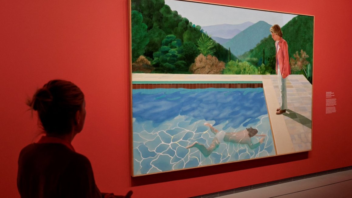 David Hockney : on a visité l'exposition dédiée au peintre britannique à la  Fondation Louis Vuitton, et voici ce qu'on en a pensé