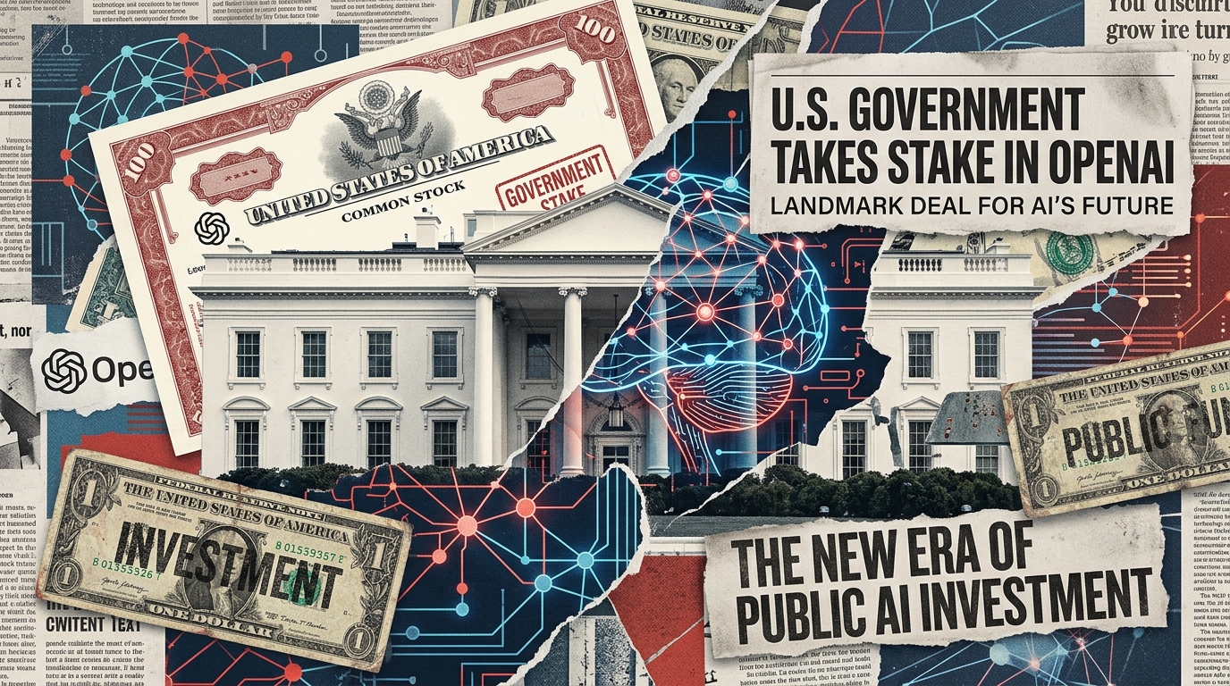 L'administration Trump discute d'une prise de participation de l'État  américain dans OpenAI | RoboActu