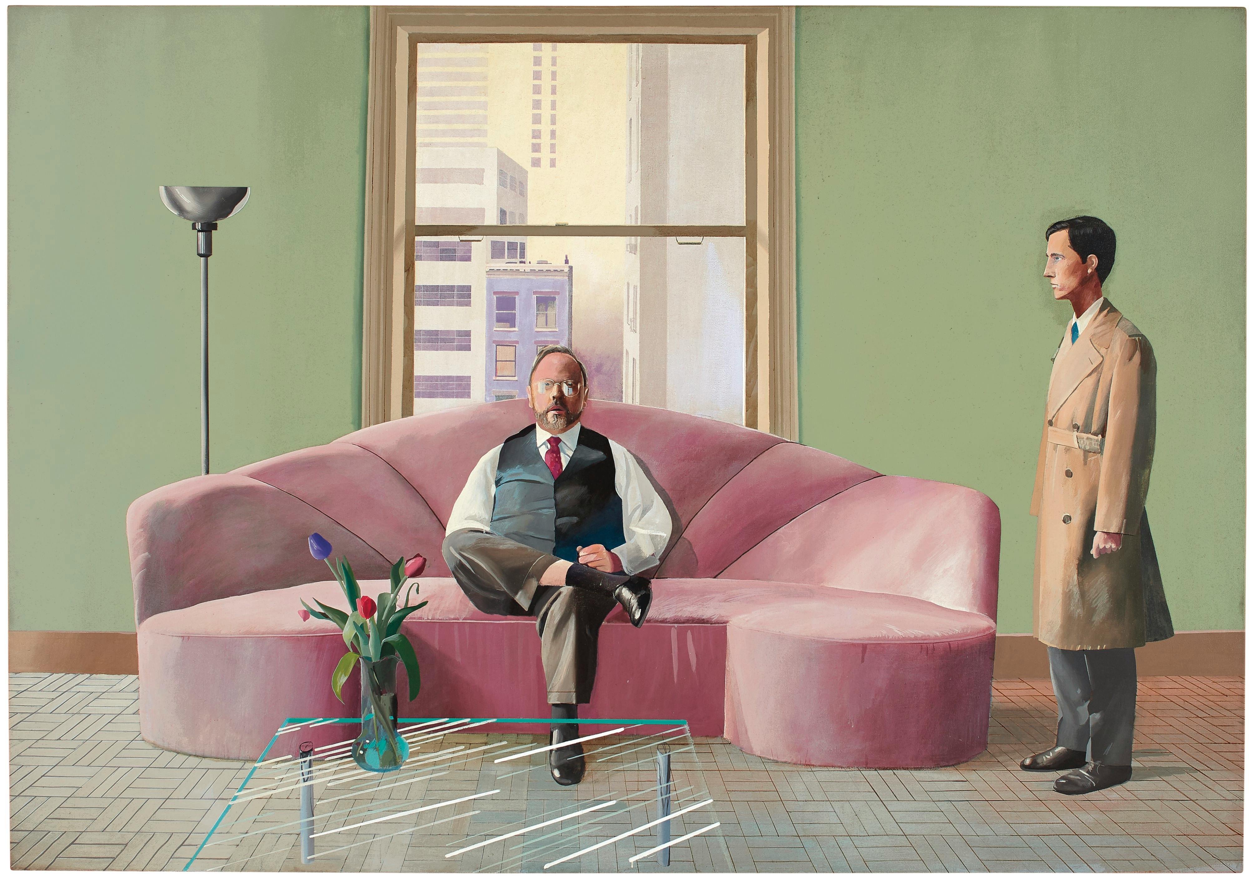 Une œuvre majeure de David Hockney arrive en salle des ventes | Magazine  Barnebys