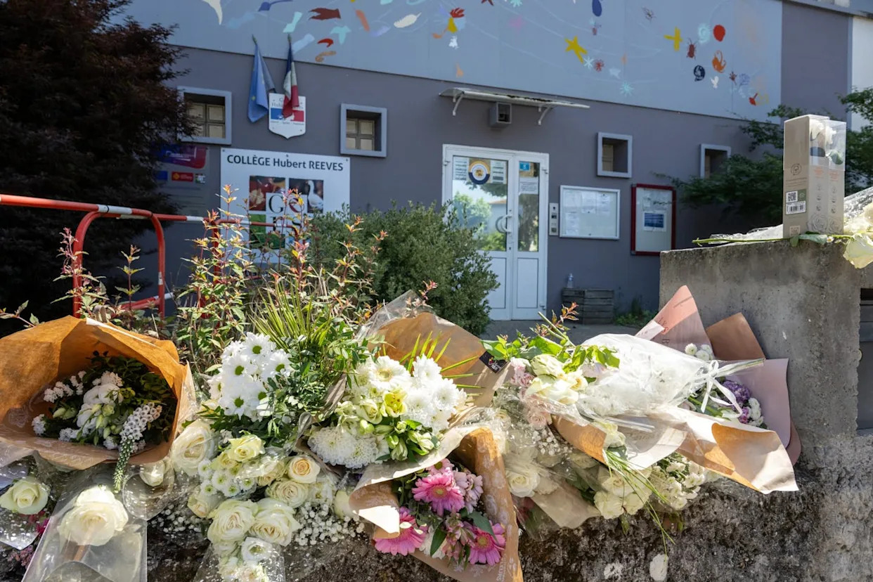 Affaire Lyhanna : l'émotion toujours vive au collège, où les élèves ont  repris les cours - Yahoo Style France