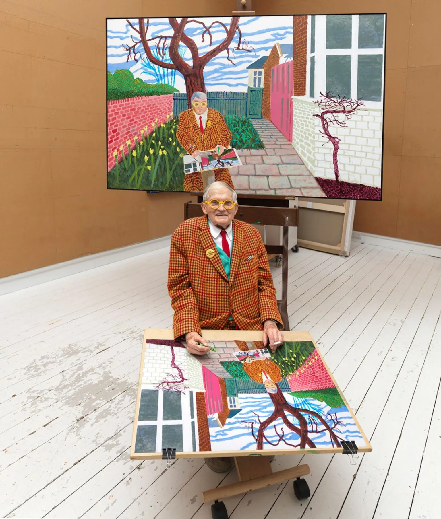 David Hockney à la Fondation Louis Vuitton | Exposition 2025