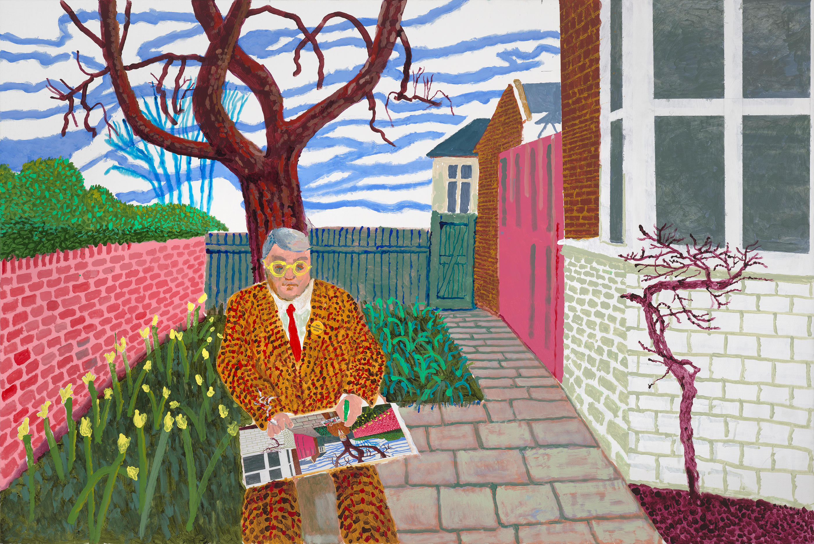 David Hockney à la Fondation Louis Vuitton : le sacre du printemps - Le  Parisien