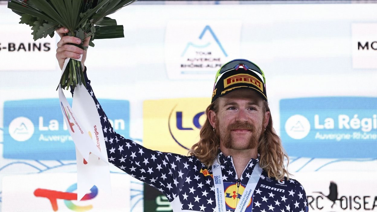 Tour Auvergne-Rhône-Alpes : Seixas intègre le top 10, Van Gils le quitte,  les classements après la 4e étape - RTBF Actus