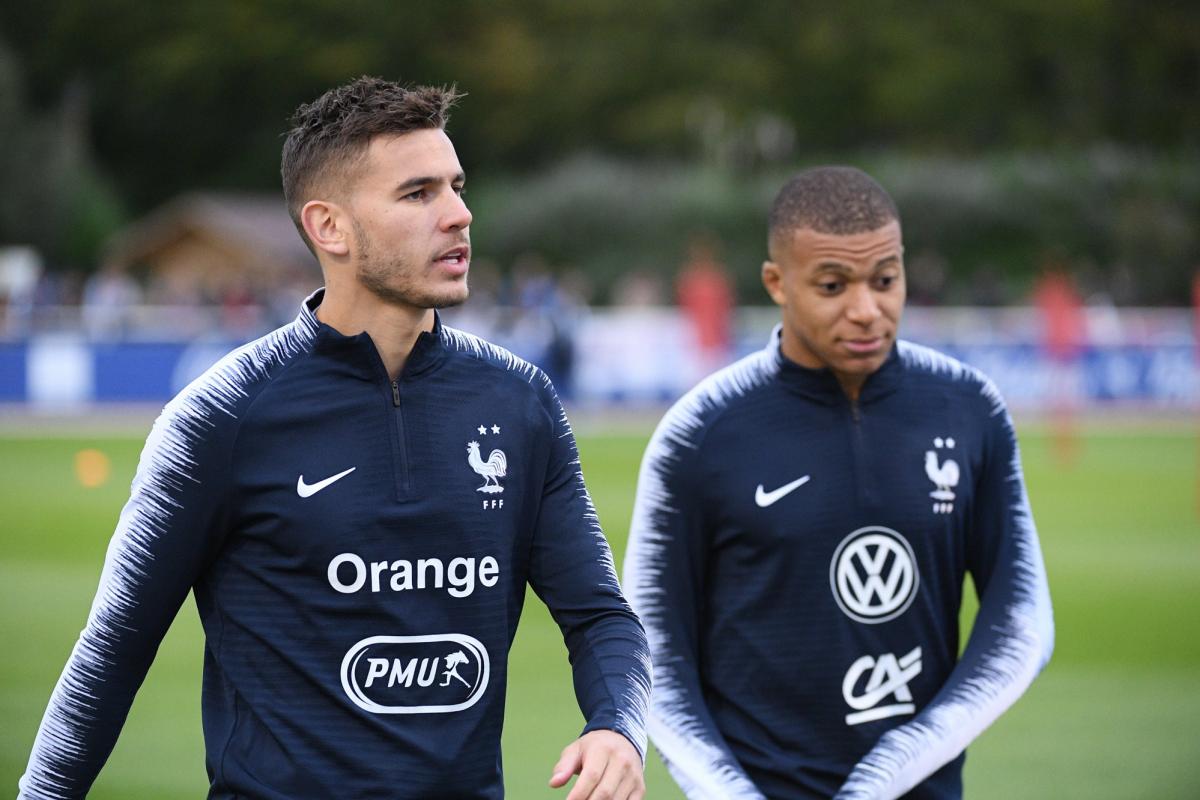 Bleus : Kylian Mbappé et Lucas Hernandez s'entraînent toujours à part