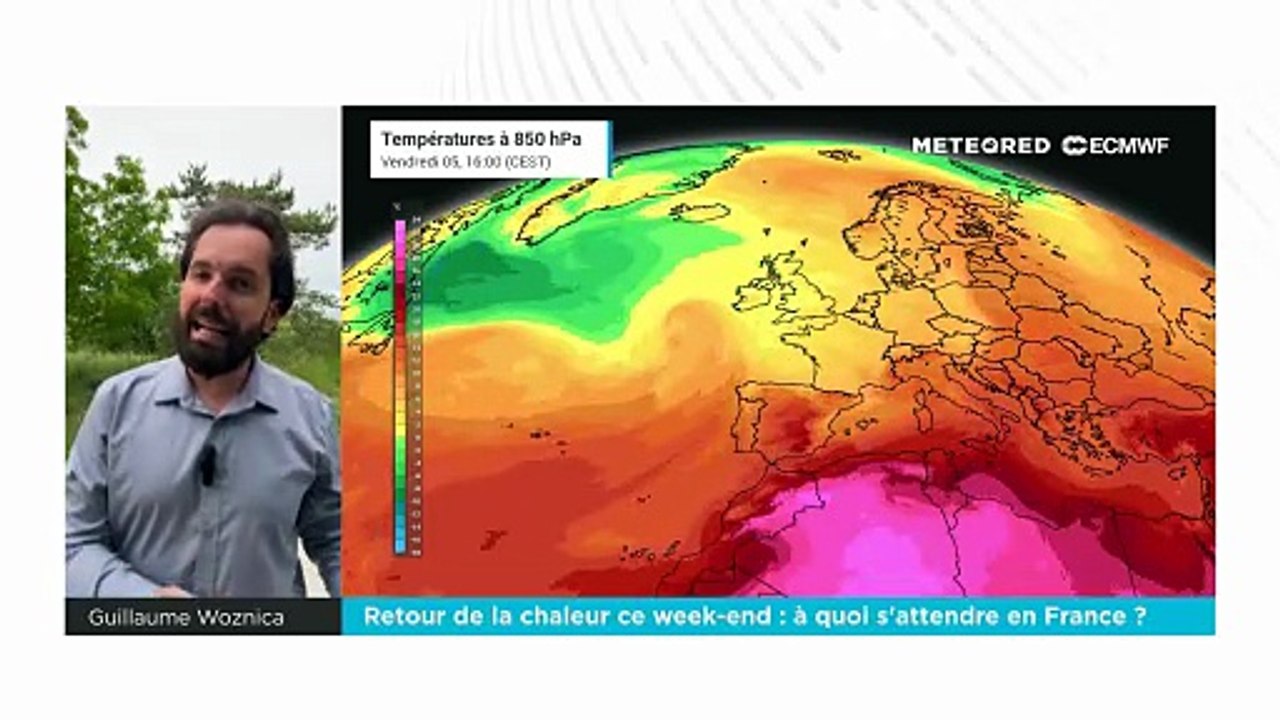 Retour de la chaleur ce week-end : à quoi s'attendre en France ? - Vidéo  Dailymotion