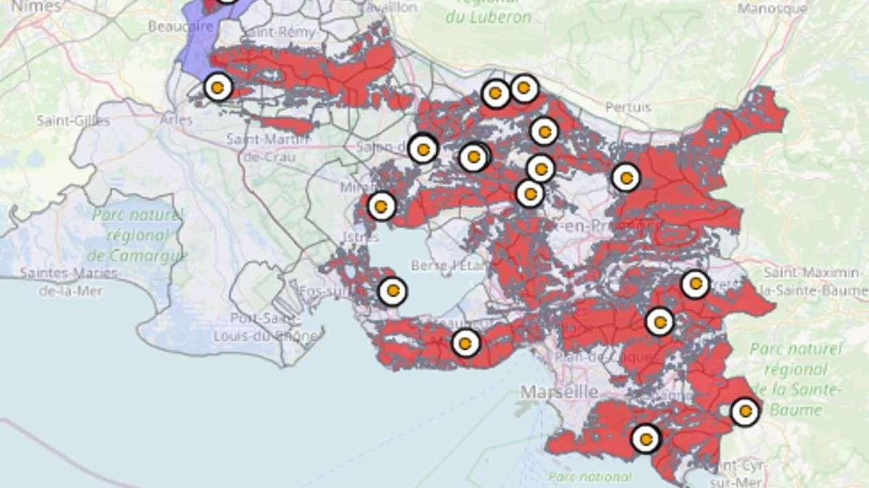 Risque d'incendie dans les Bouches-du-Rhône : tous les massifs forestiers  fermés dimanche