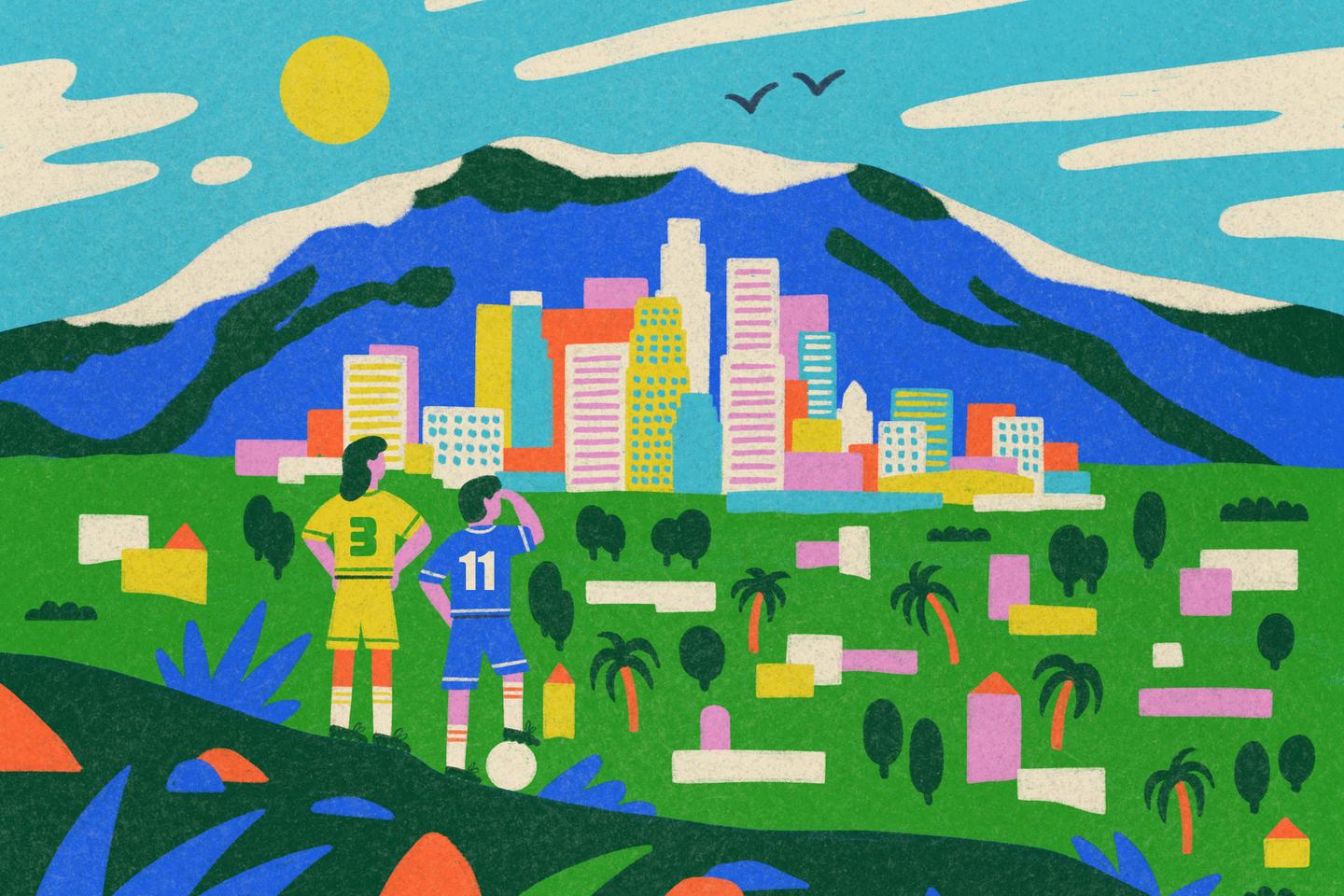 A Los Angeles, la Coupe du monde 2026 peine encore à se faire une place au  soleil