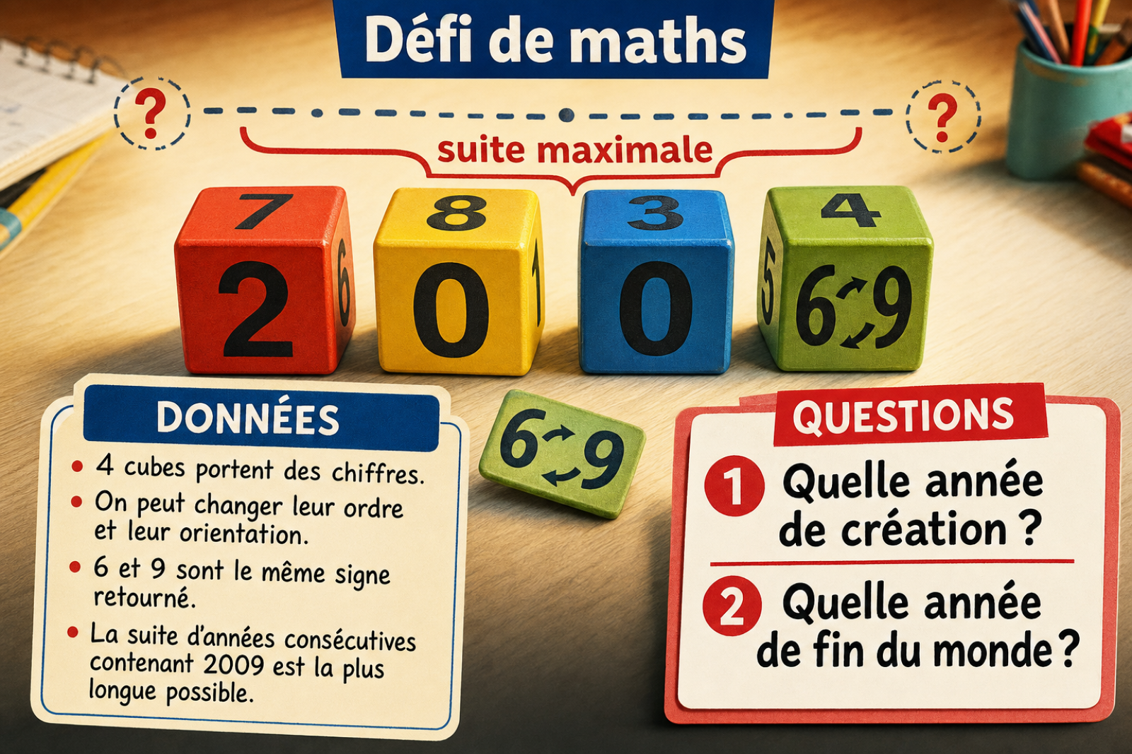 Problème de maths : La fin du monde | Tangente Magazine