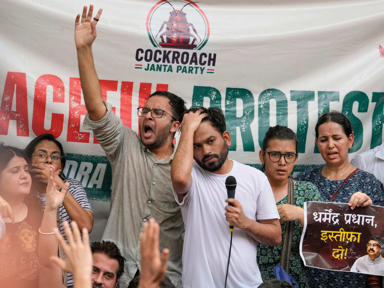 Inde: le «Parti des cafards» réussit son premier meeting et rassemble des  centaines de personnes - RFI