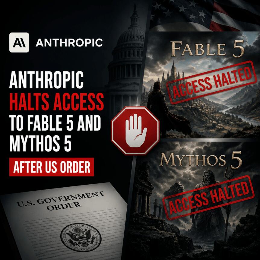 Anthropic suspend l'accès à Fable 5 et Mythos 5 suite à la directive  américaine de contrôle des exportations | KuCoin