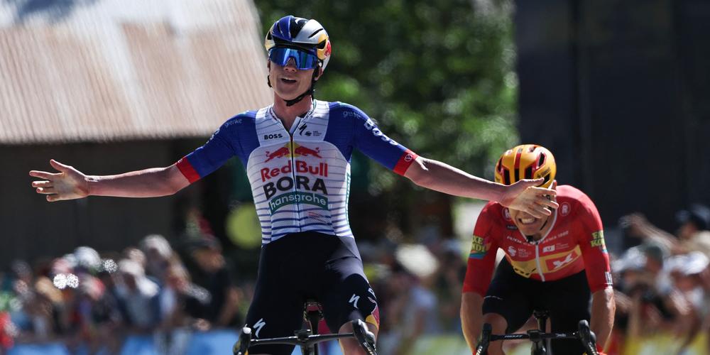 6e étape du Tour Auvergne-Rhône-Alpes (ex-Dauphiné) : Maxim Van Gils  s'impose et Alex